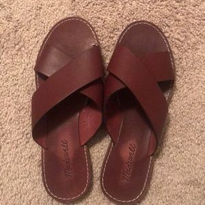 Madewell Raven criss-cross sandal